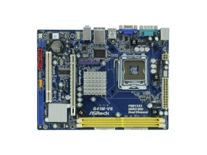 Дънна платка за компютър ASRock G41M-VS DDR2 LGA775 (втора употреба)